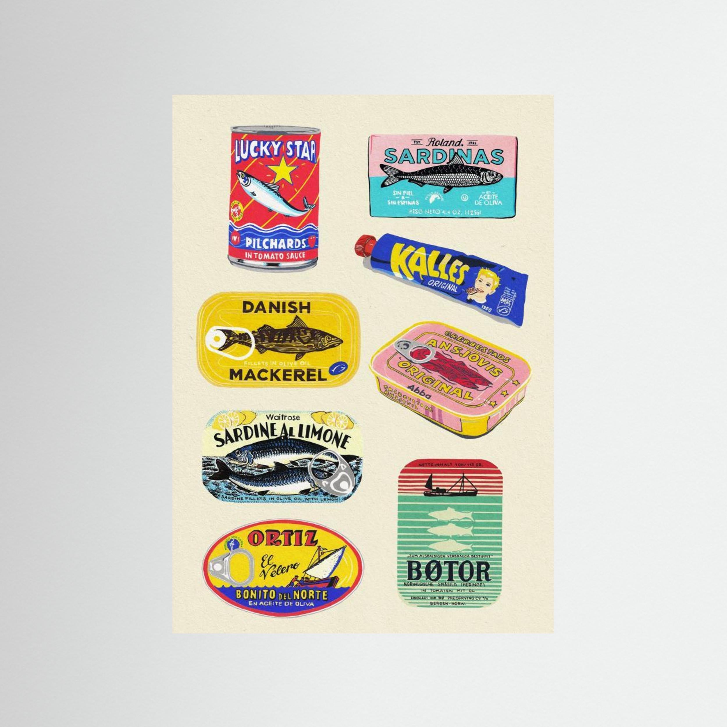 Canned Fish by Studio Mandariini