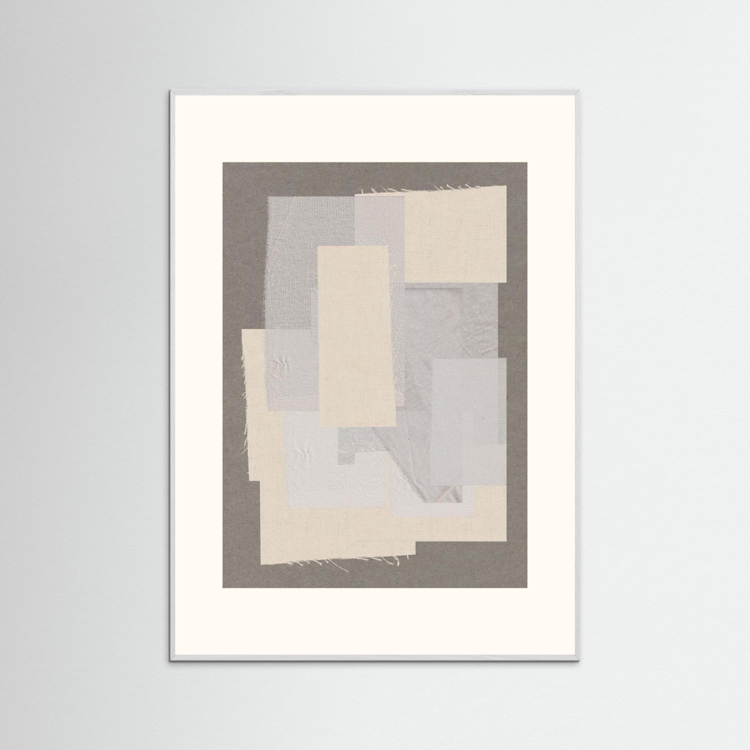 Fabric Pattern Collage No.7 by The Miuus Studio