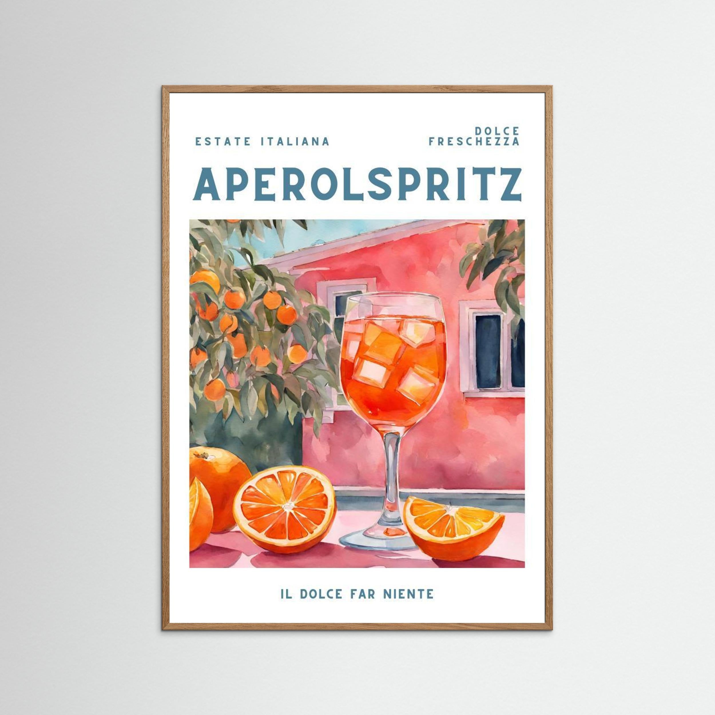 Aperol Spritz by Ohkimiko Fine Art Paper 