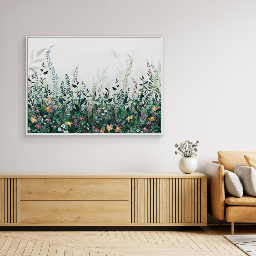 Hl004  Flowers 2   4206mm X 3000h by Hendon  Canvas