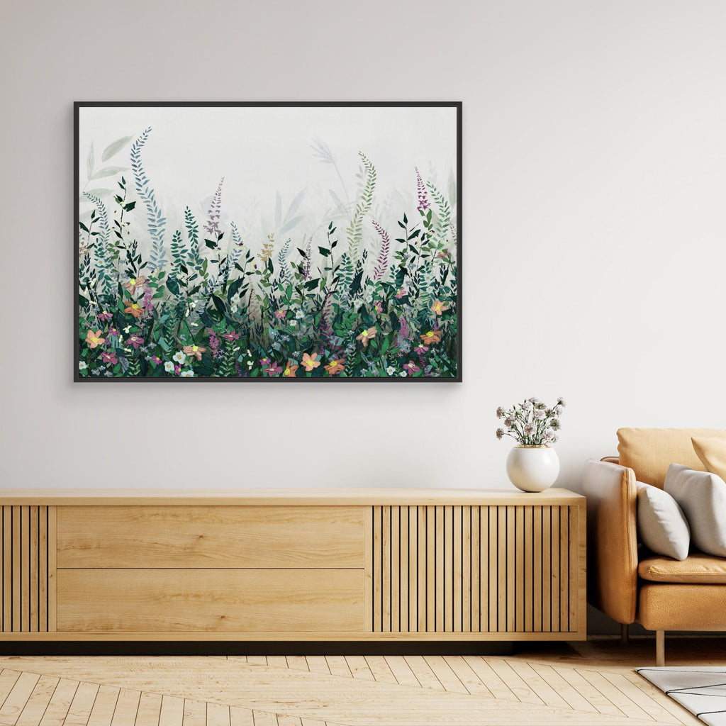 Hl004  Flowers 2   4206mm X 3000h by Hendon  Canvas