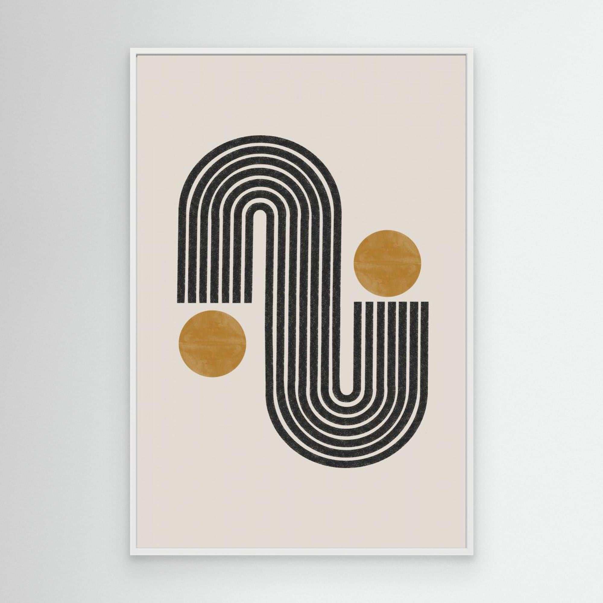 Mid Century No3. by The Miuus Studio Canvas