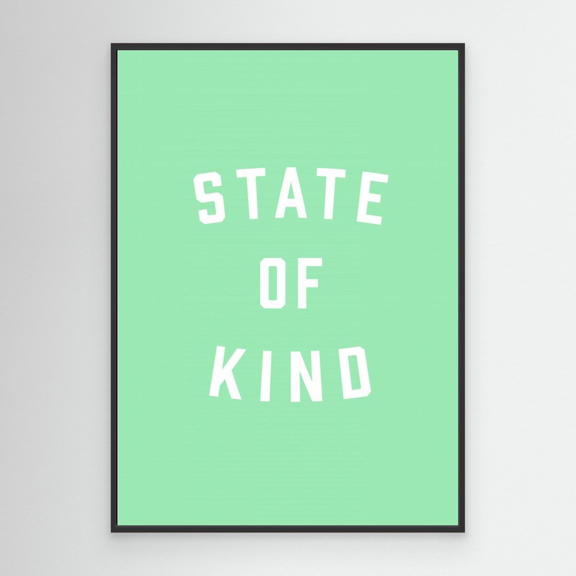 State of Kind by Frankie Kerr Dineen Canvas