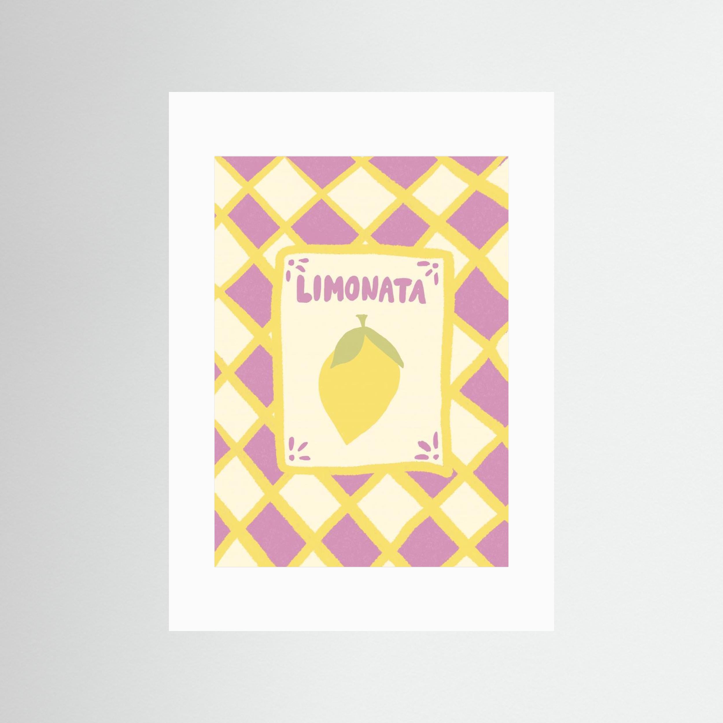 Lemonade by Studio Dolci Fine Art Paper 