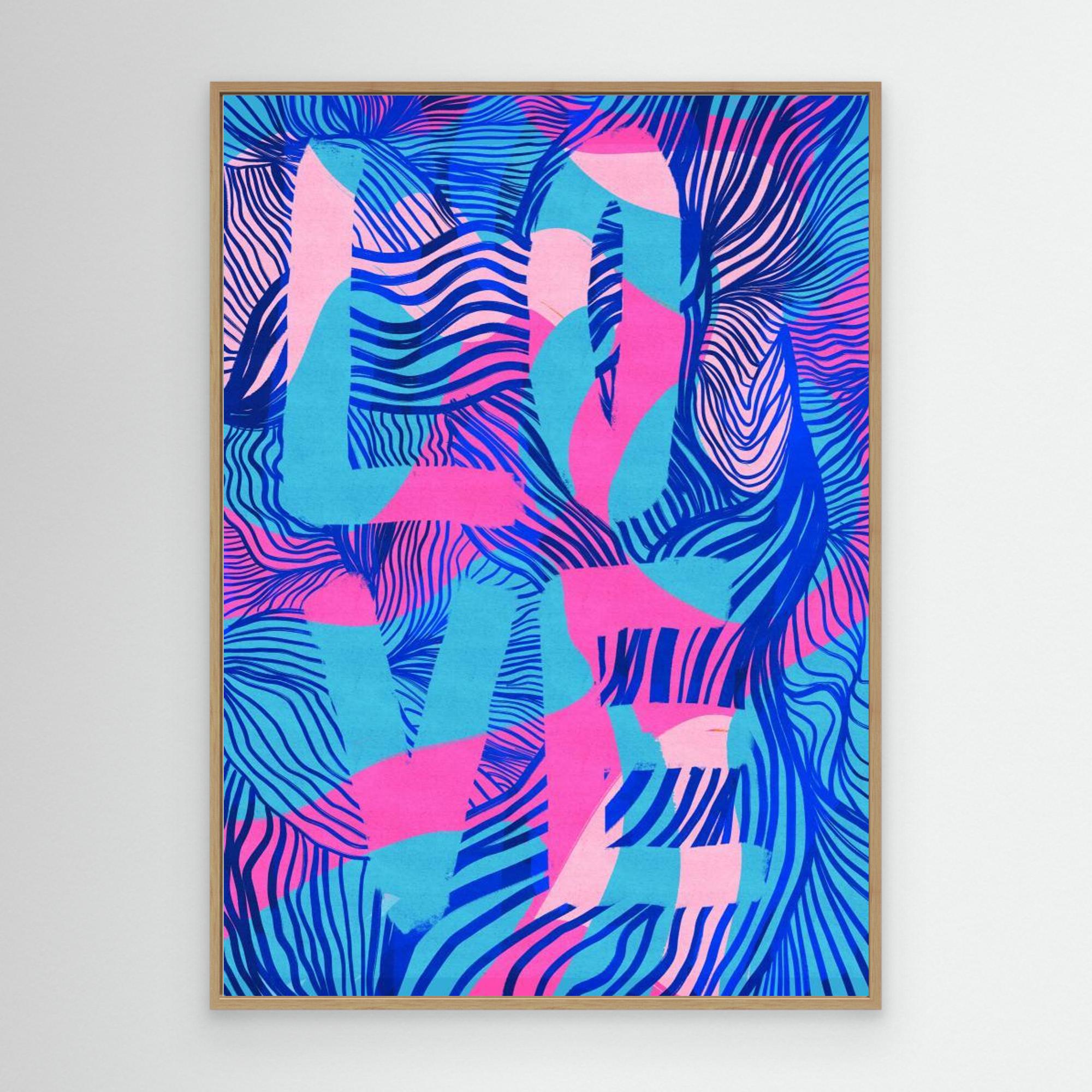 LOVE by Baroo Bloom Canvas