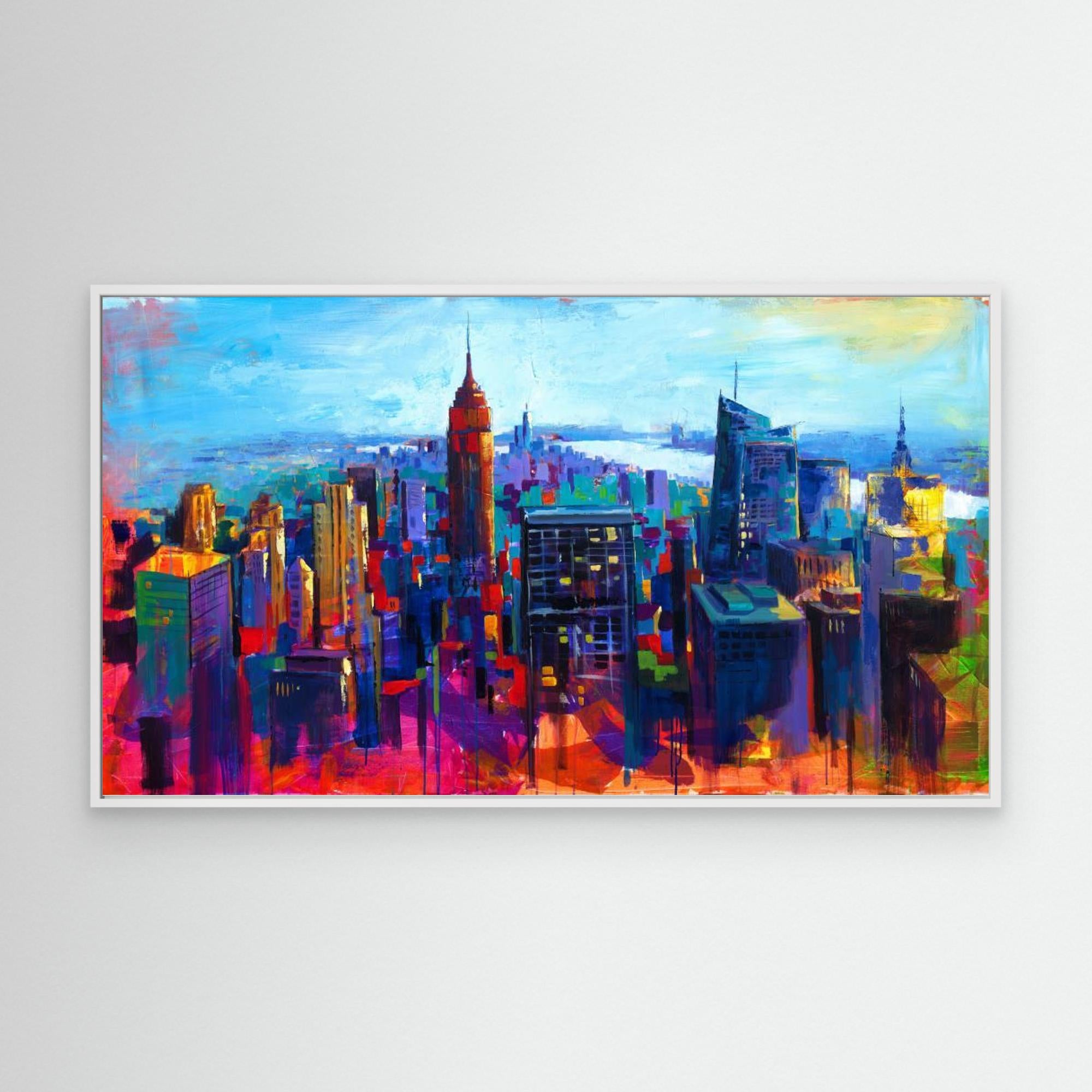 New York City Skyline by Renate Holzner Canvas