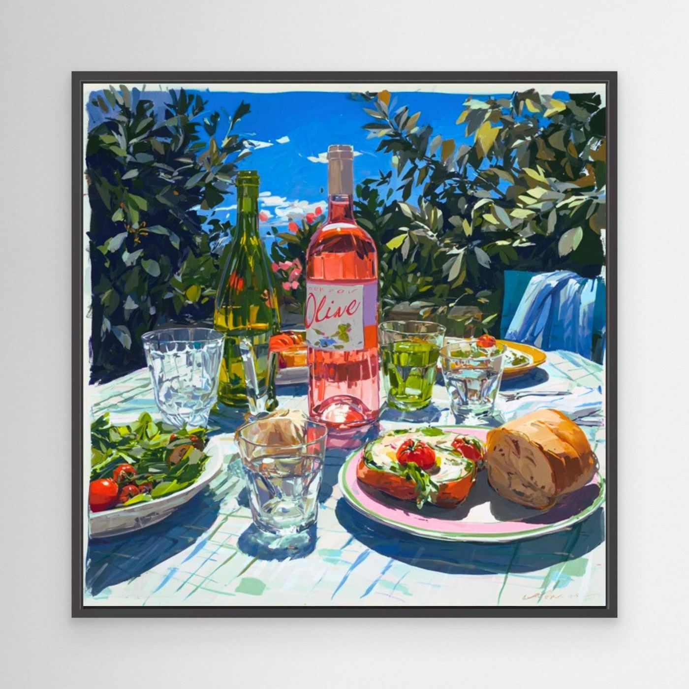 Medi lunchayby The Frame Gain Canvas