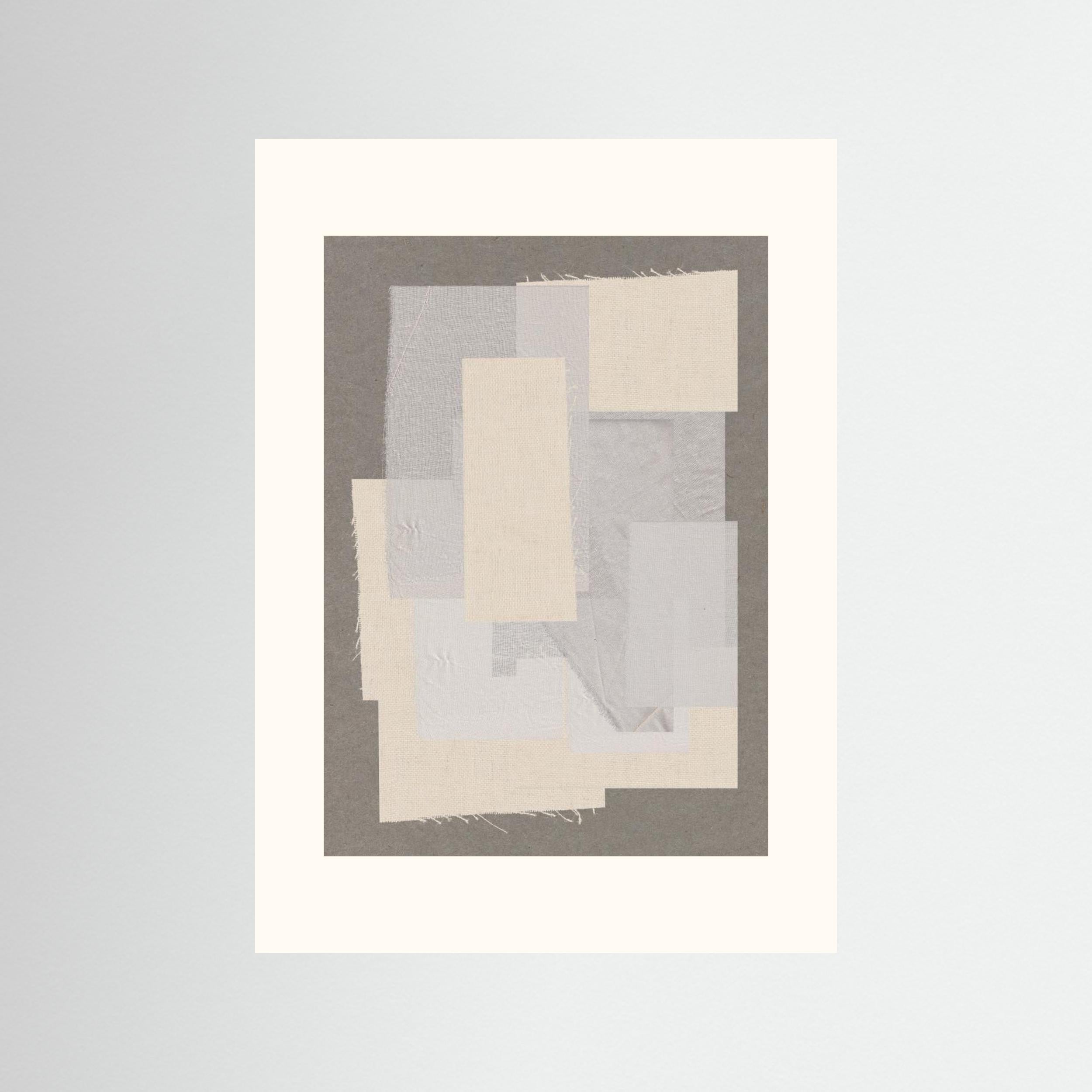 Fabric Pattern Collage No.7 by The Miuus Studio