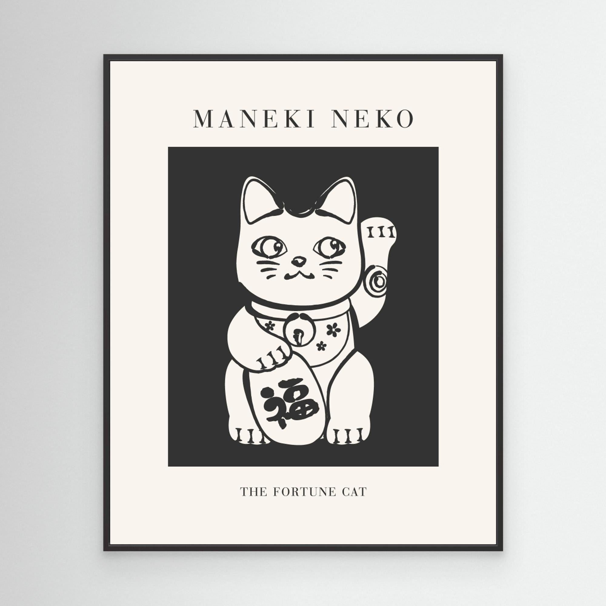 Manekineko by Ksana Kalpa Canvas