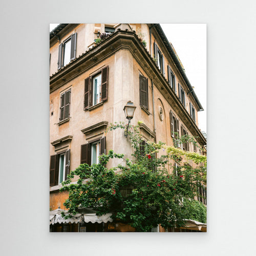 Botanical Trastevere Rome || by Raisa Zwart Canvas