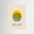 Bauhaus Sari Kure by Emel Tunaboylu Fine Art Paper