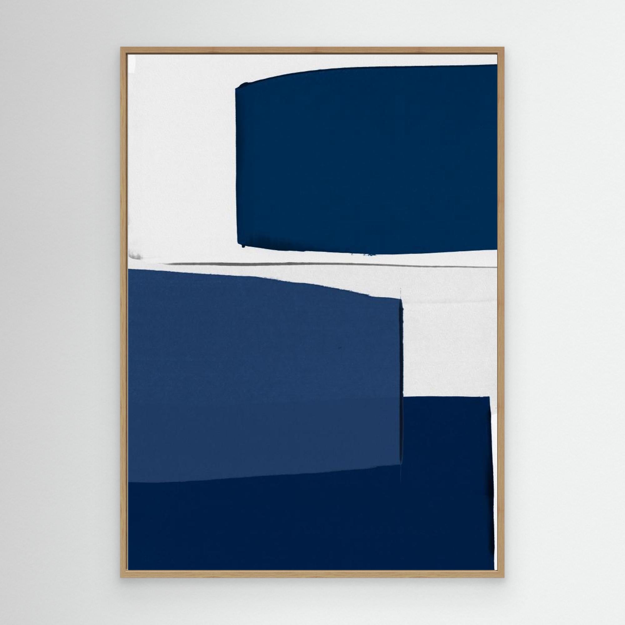 Blue Colour Blocks by Orara Studio