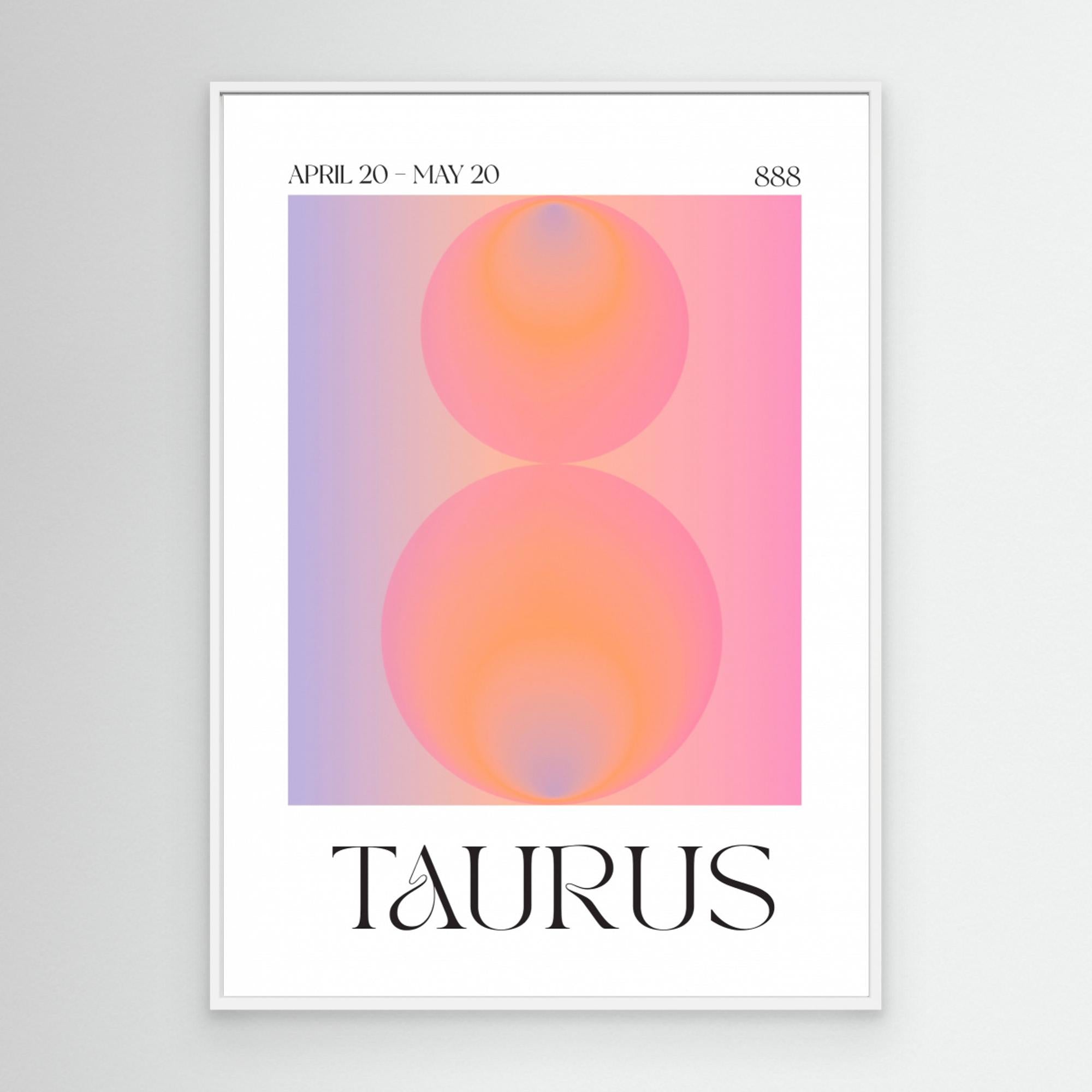 Taurus by Valeria Castillo Canvas