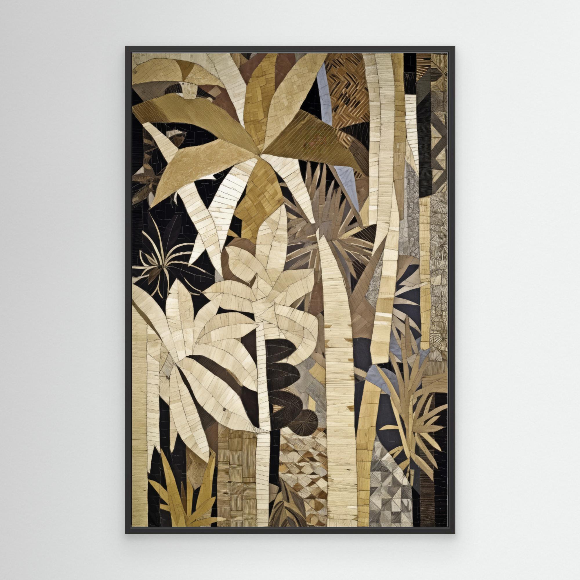 Bamboo Jungle by Treechild Canvas 