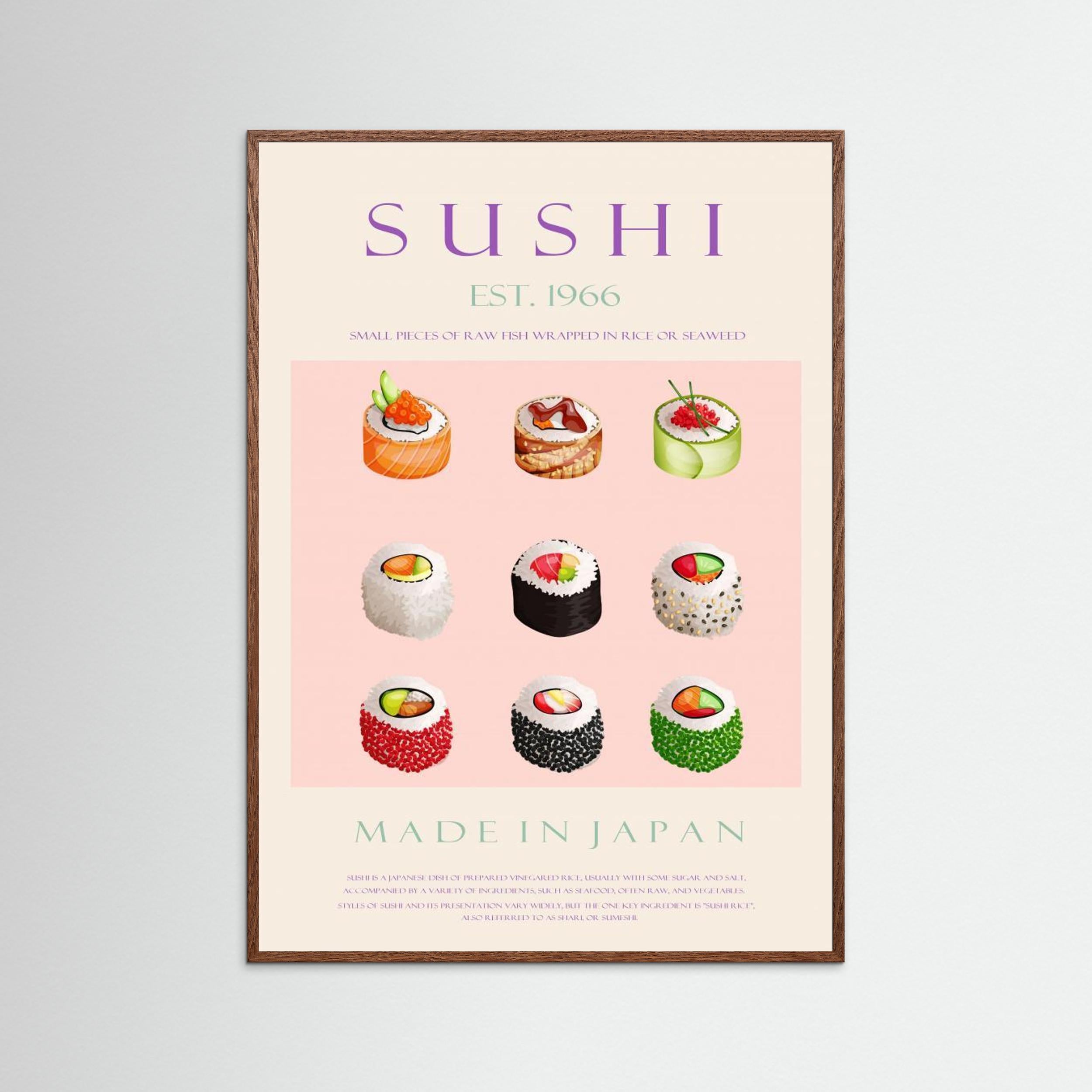 Sushi Est. 1966 by Rikke Løndager Boisen