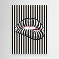 Licorice lips by The Frame Gain Canvas