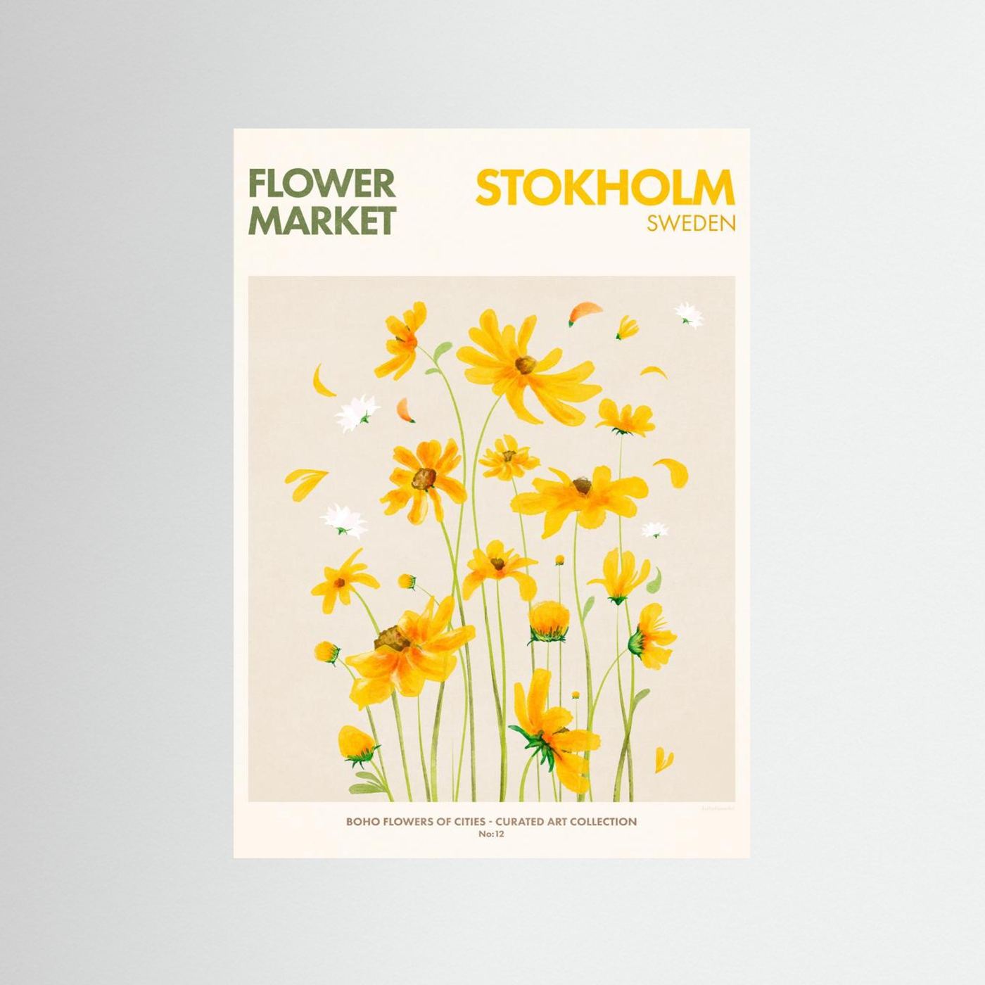 Stokholm by Emel Tunaboylu Fine Art Paper