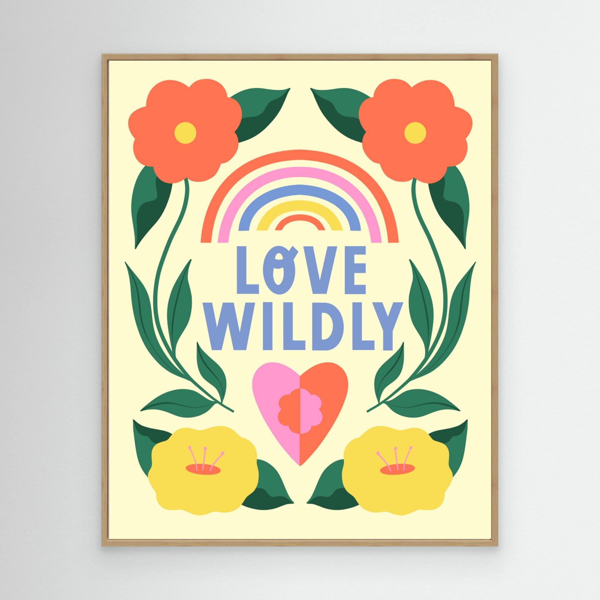 Love Wildly by Melissa Donne Canvas