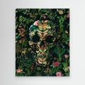 Papillon Skull by Ali Gulec Canvas