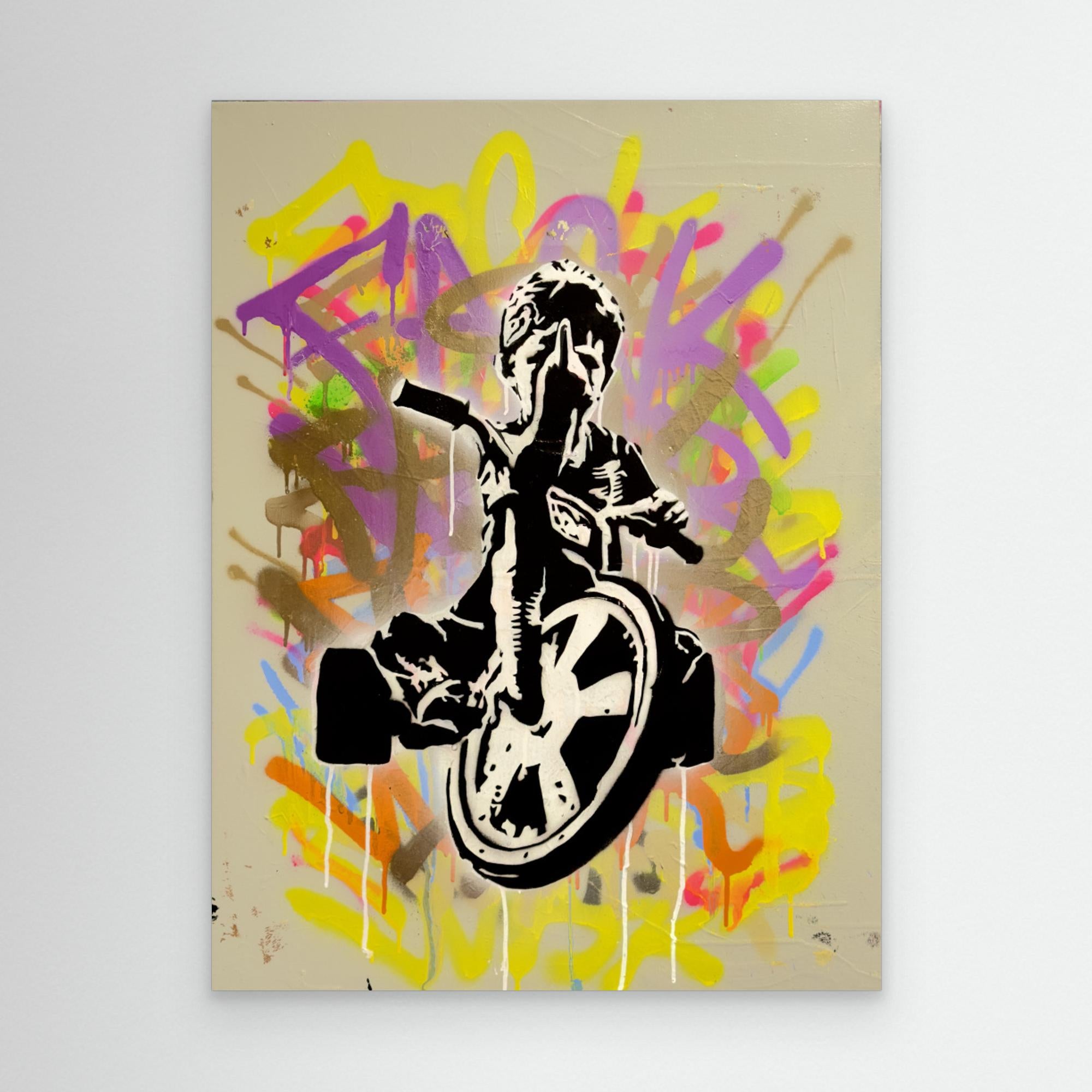 Fuck war by Suzan Habib Canvas