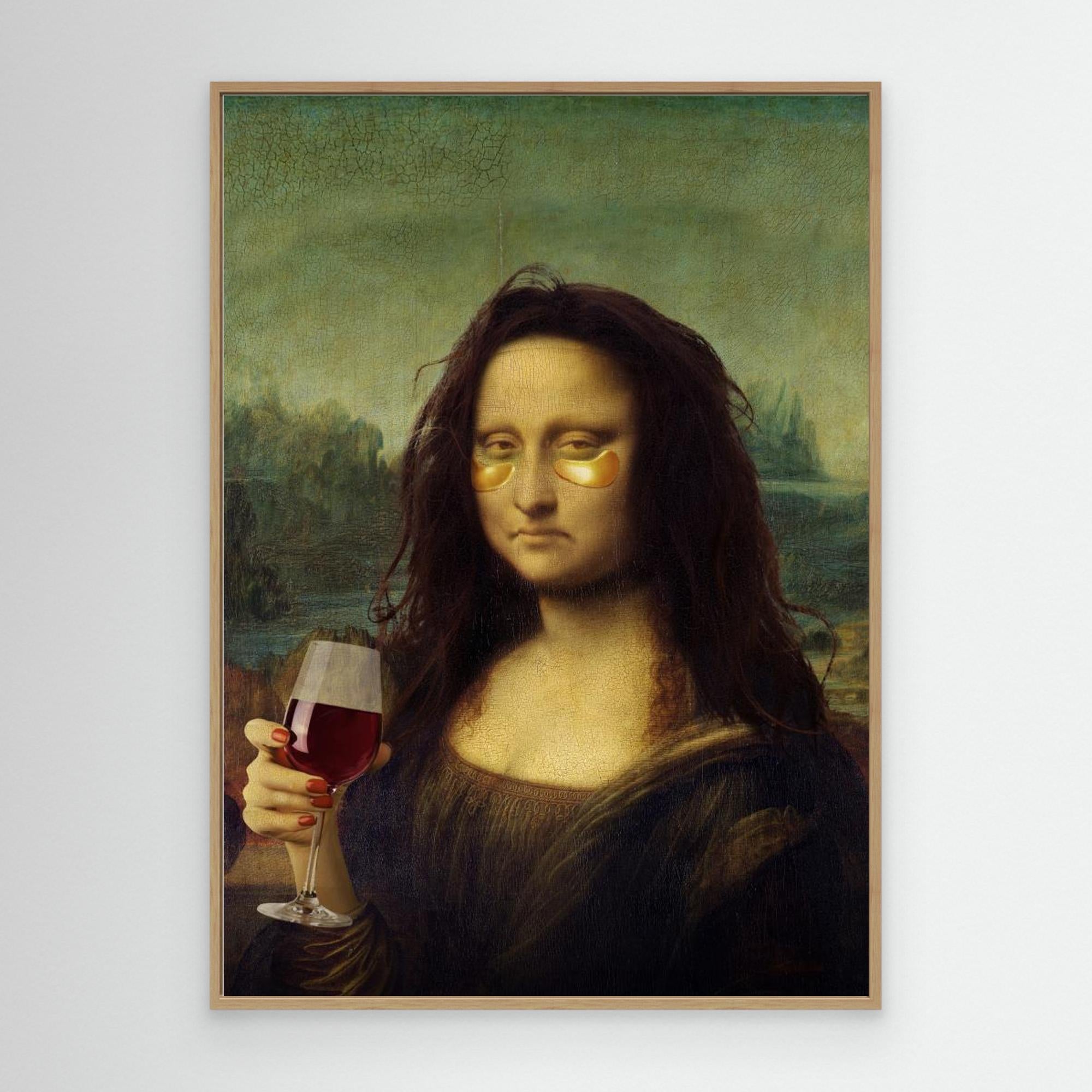 Monday Lisa by Artem Pozdniakov Canvas