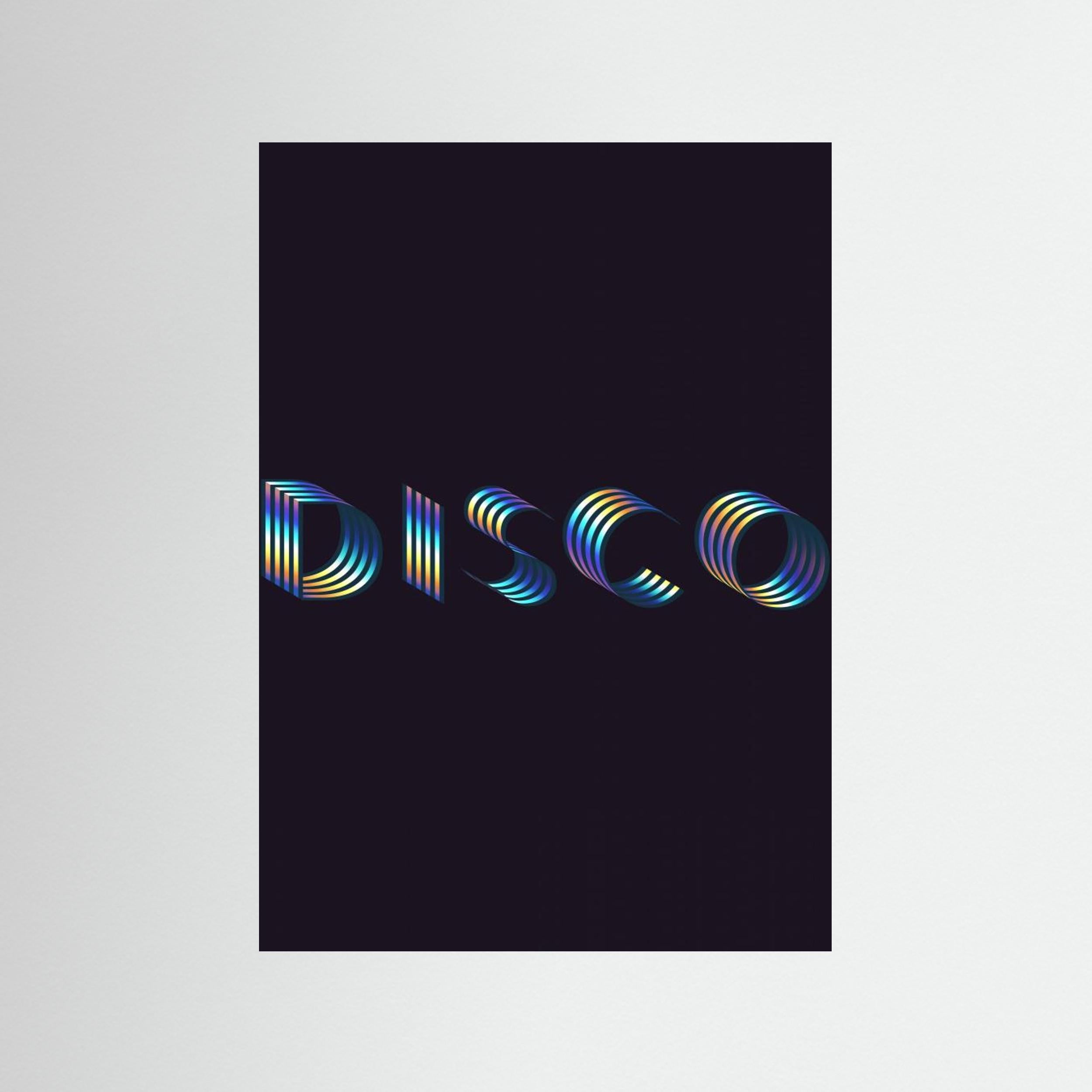 Disco by Uma Gokhale Fine Art Paper