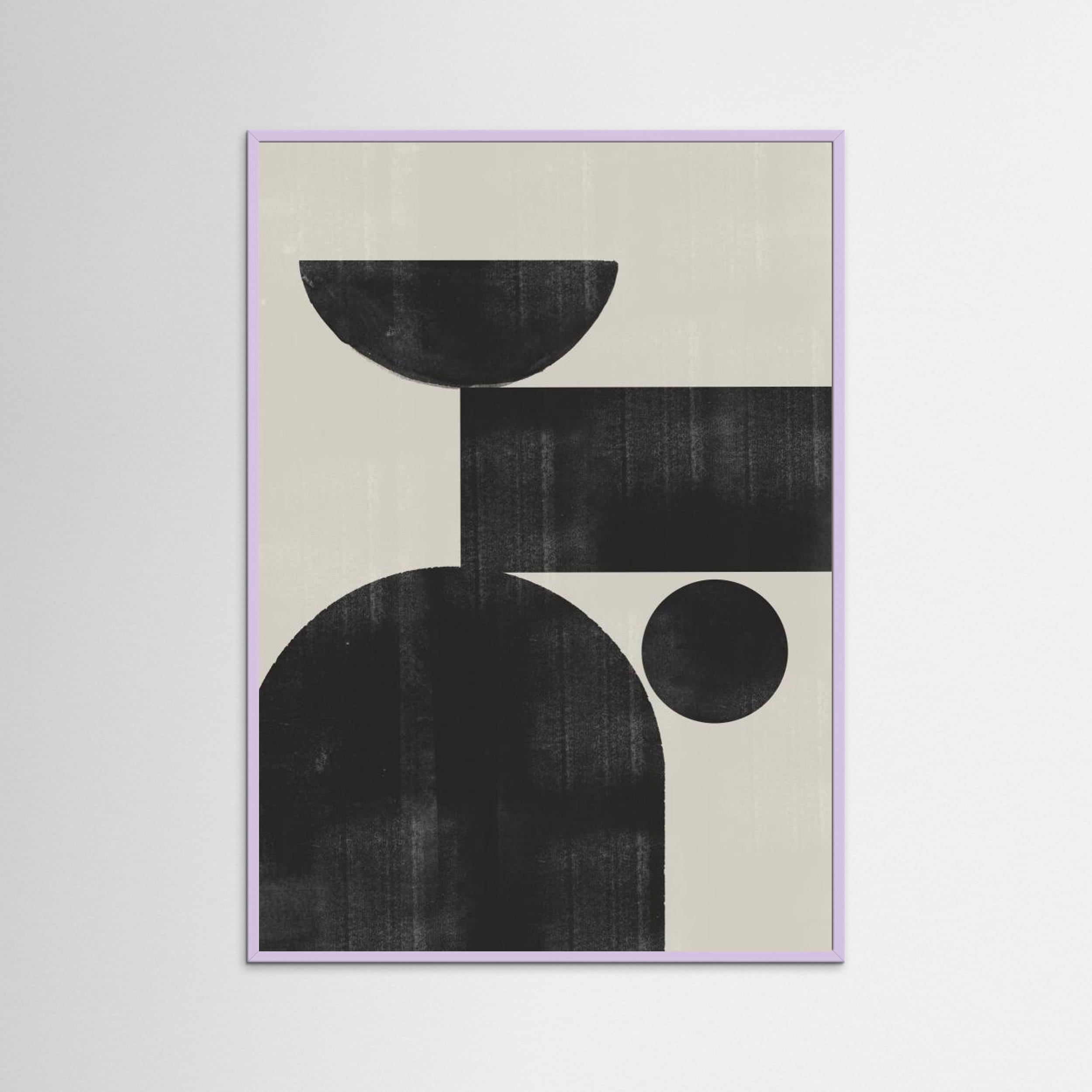 Shape Study No2. by The Miuus Studio Fine Art Paper 