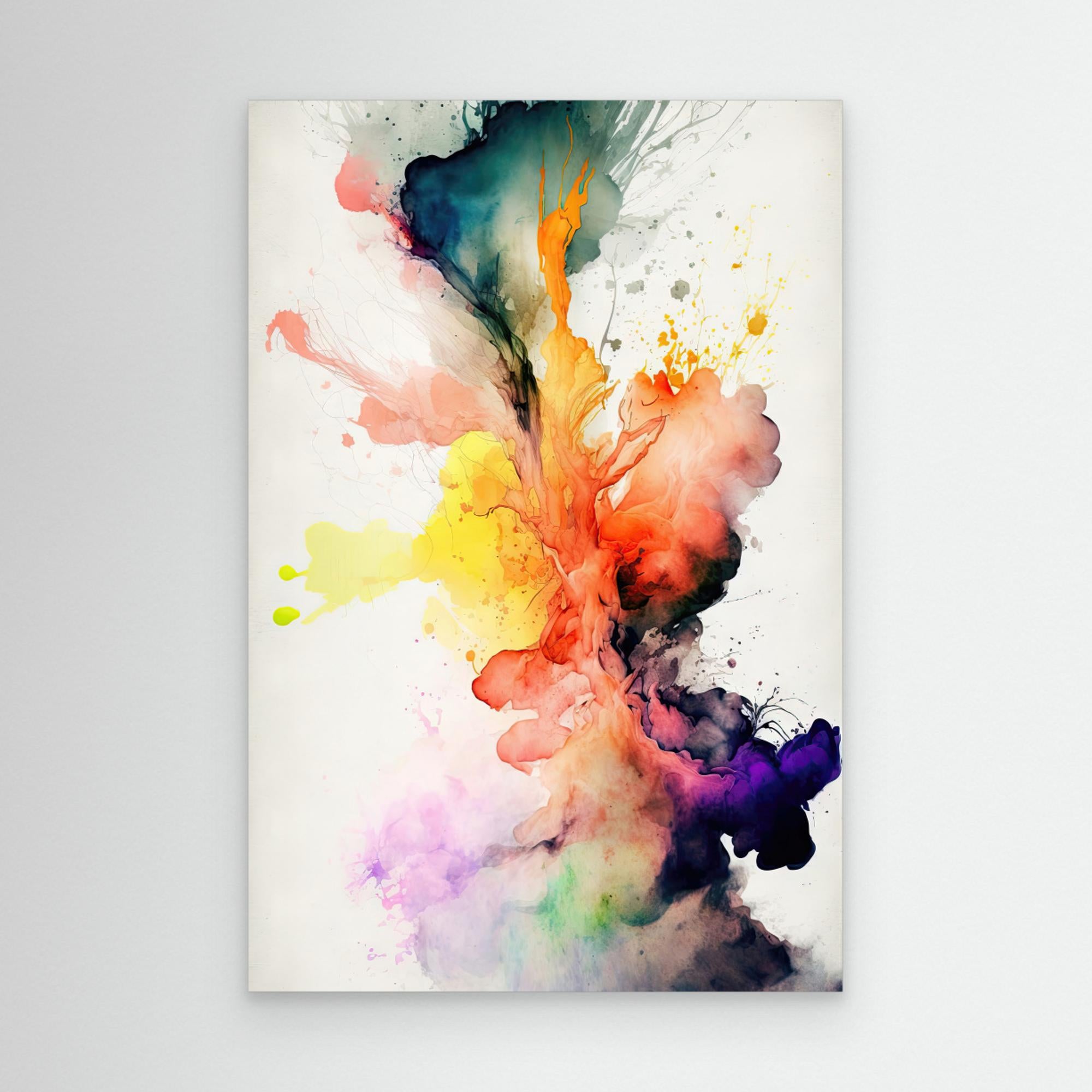 Mesmerizing Abstraction by Mauro Canvas