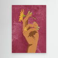 Smoking Flower by Raissa Oltmanns Canvas
