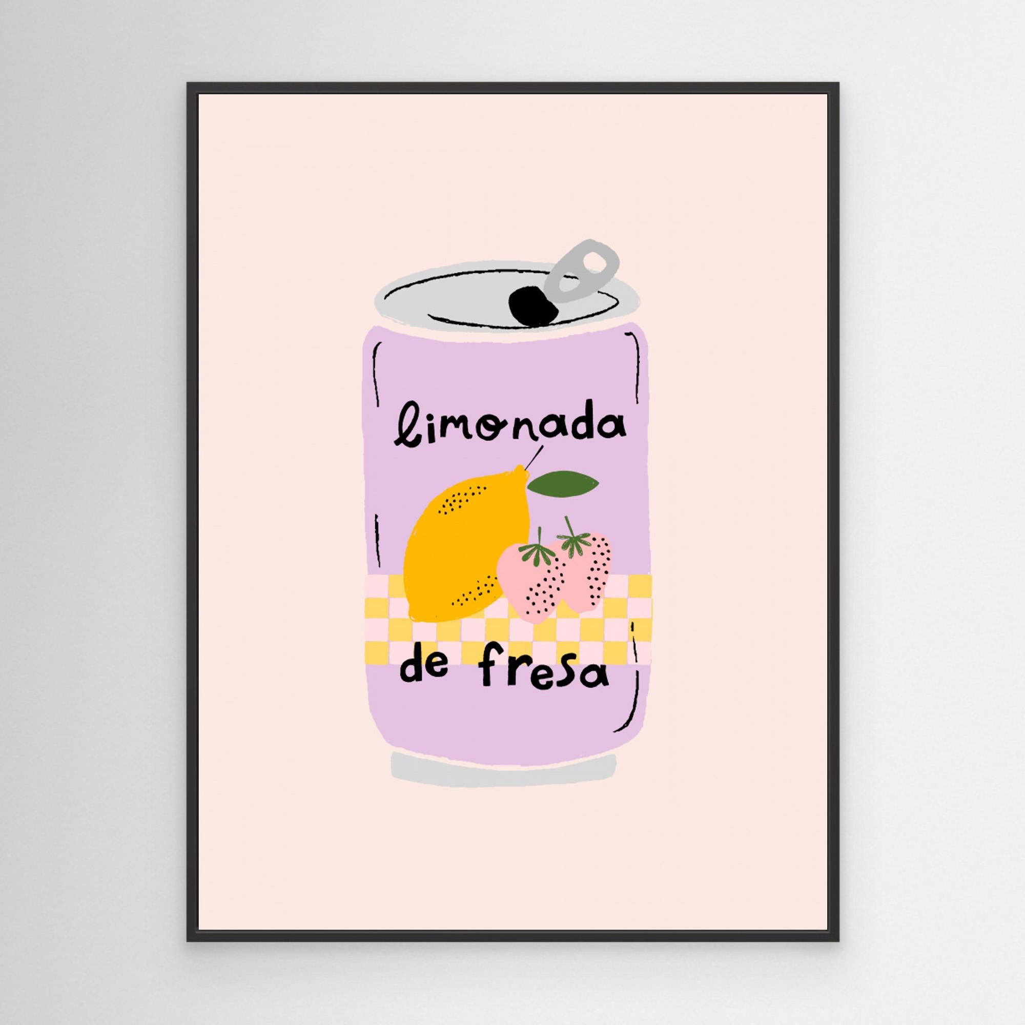 Strawberry Lemonade by Aislinn Simmonds Canvas