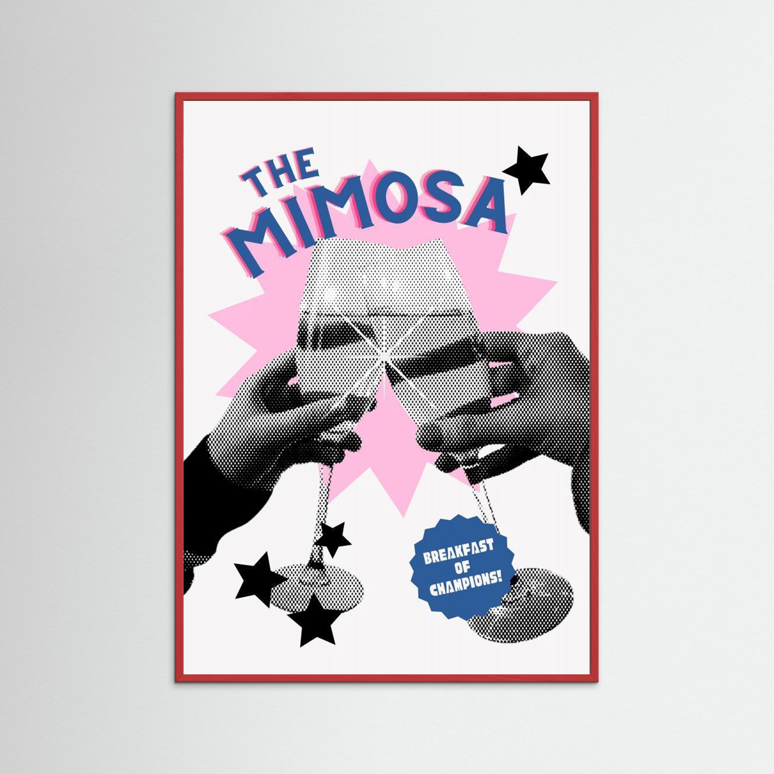 The mimosa by Athene Fritsch Fine Art Paper 