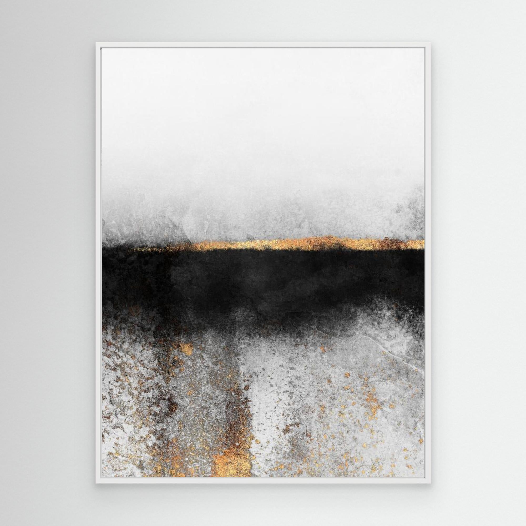 Soot And Gold by Elisabeth Fredriksson Canvas