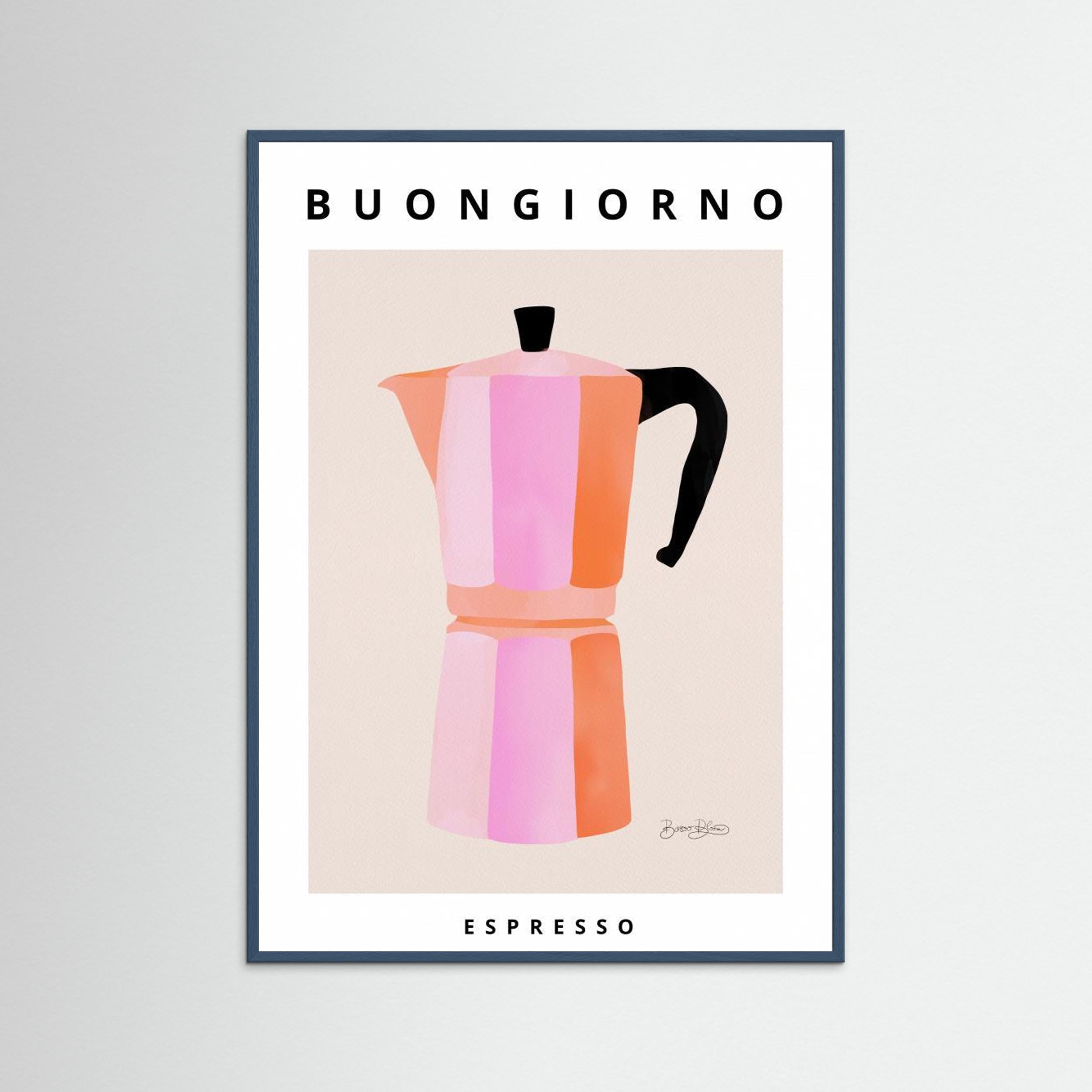 Buongiorno Espresso by Baroo Bloom Fine Art Paper 