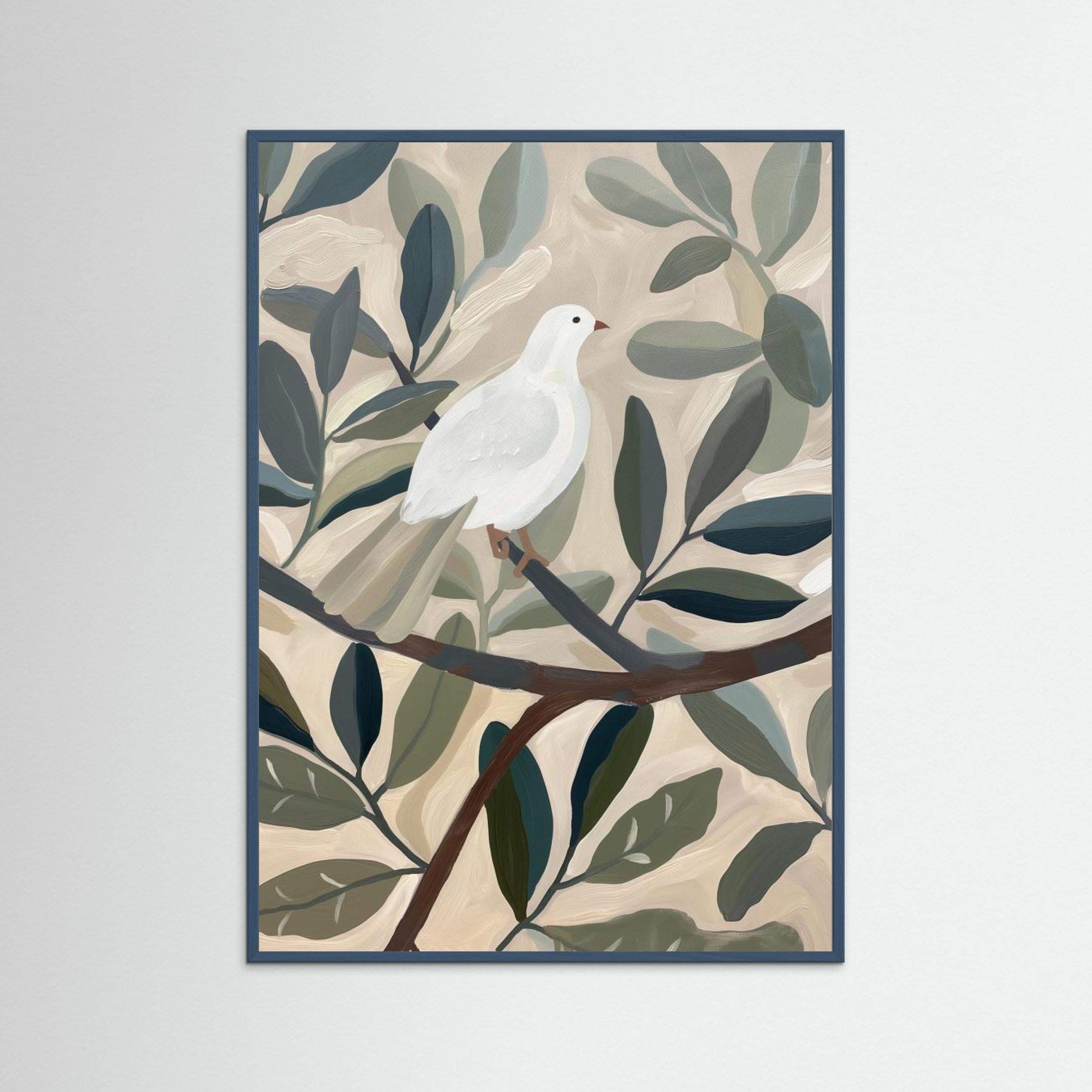 Dove In Tree by Shandu Fine Art Paper