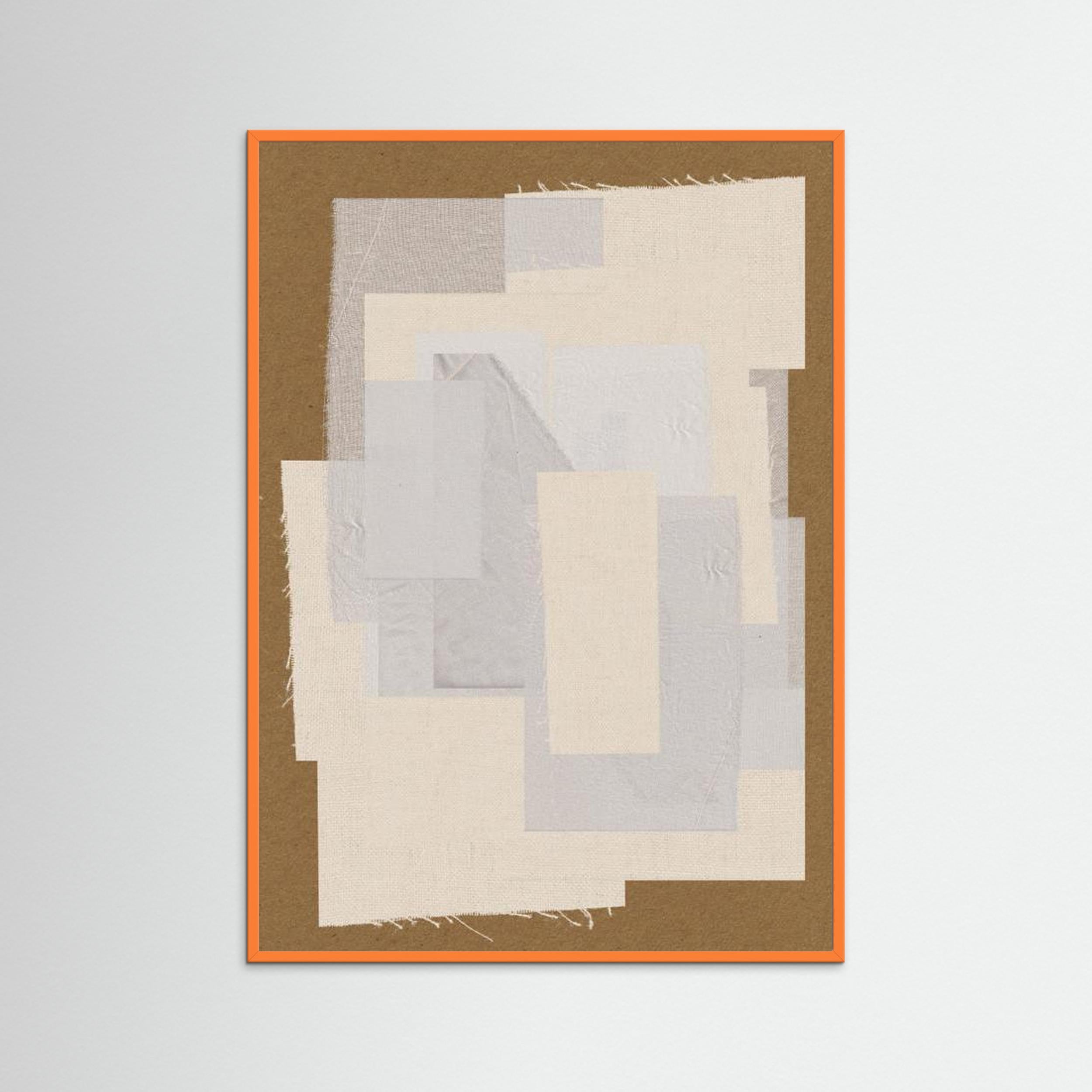 Fabric Pattern Collage No.6 by The Miuus Studio