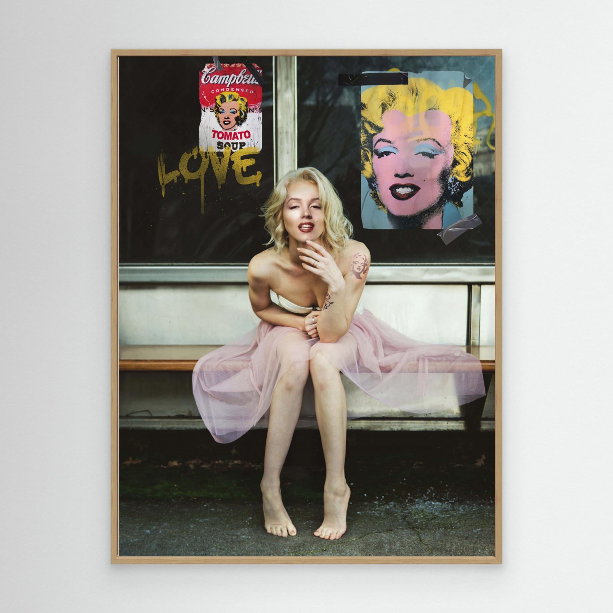 New Marilyn by Dikhotomy Canvas