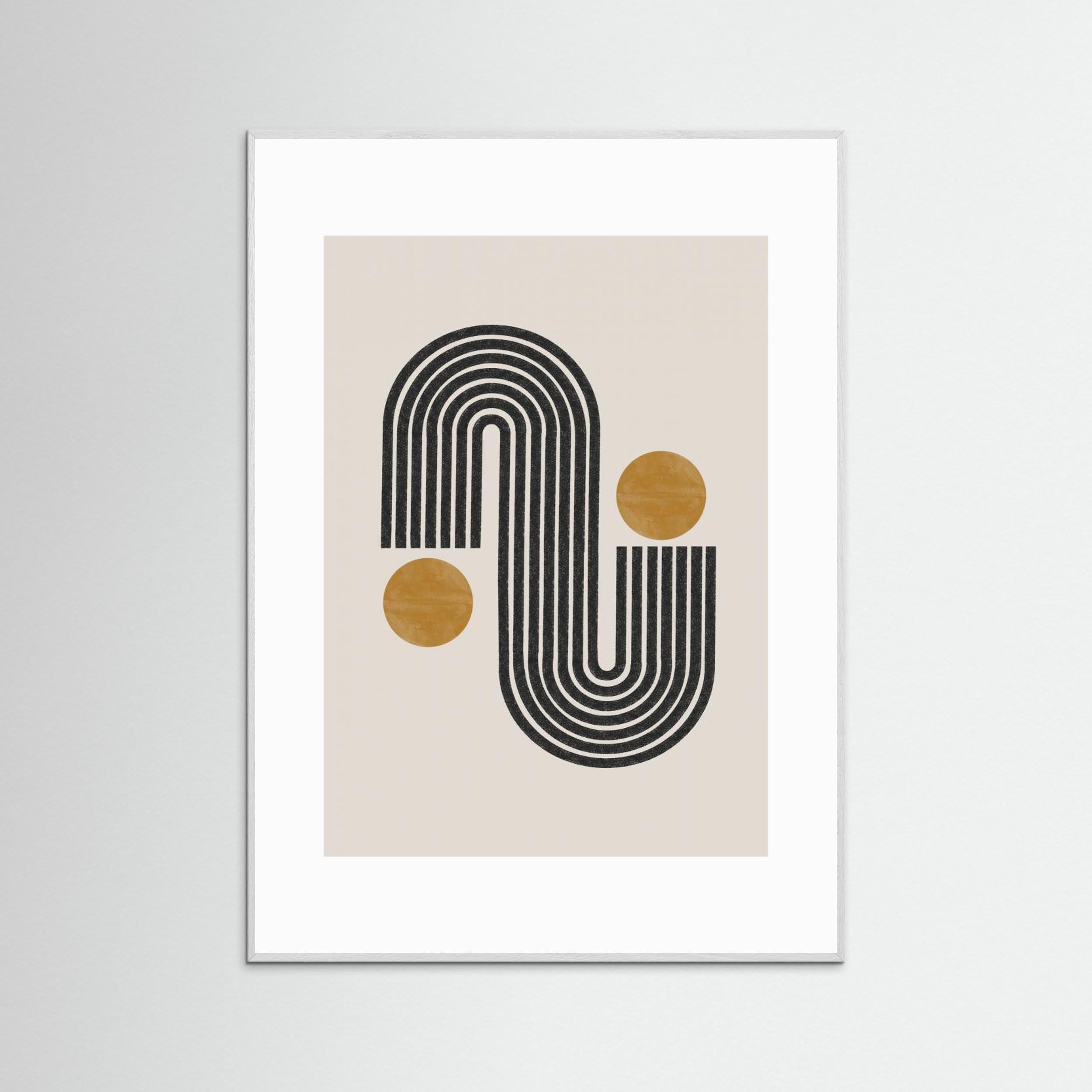 Mid Century No3. by The Miuus Studio Fine Art Paper