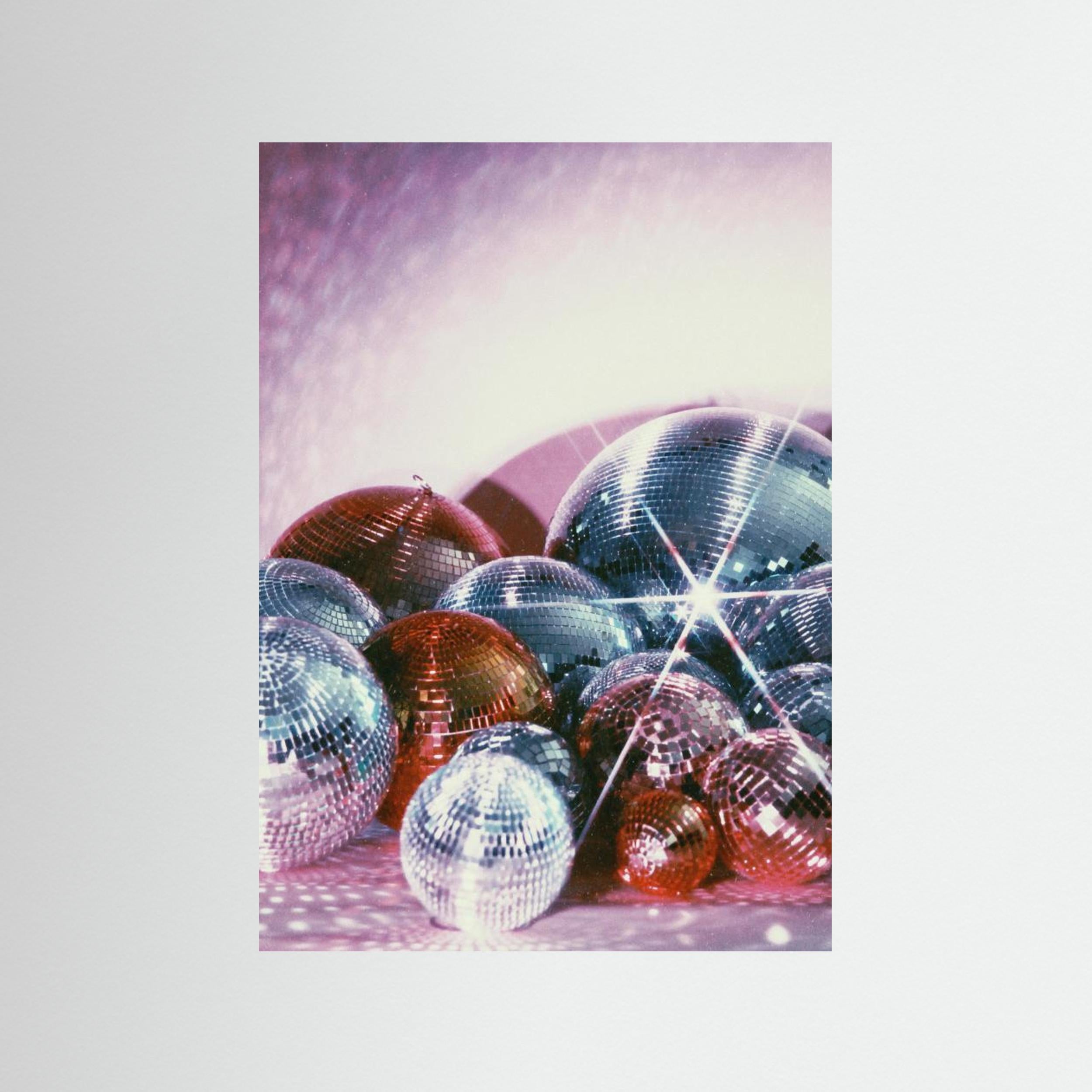 Disco Ball Party by Samantha Hearn Fine Art Paper 