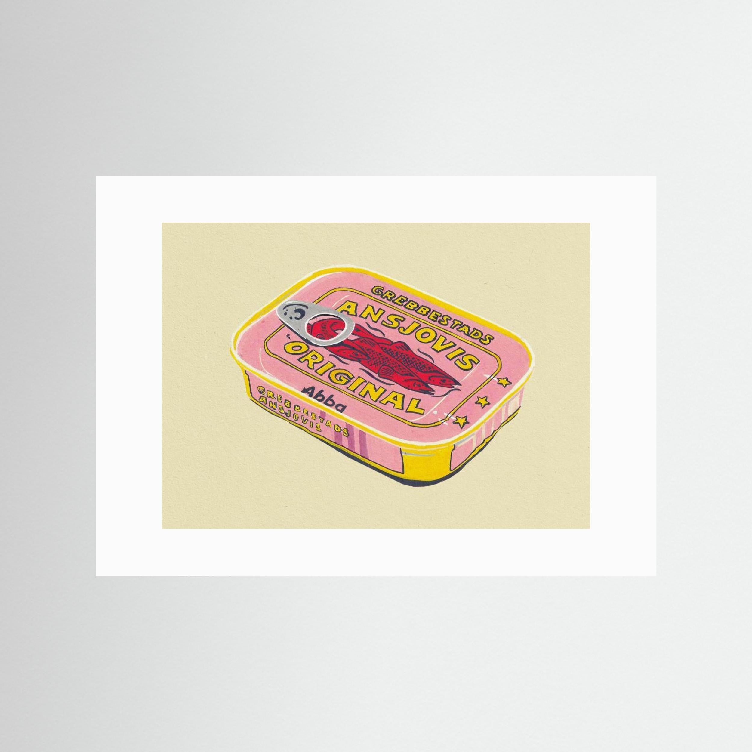 Abba Ansjovis by Studio Mandariini Fine Art Paper 