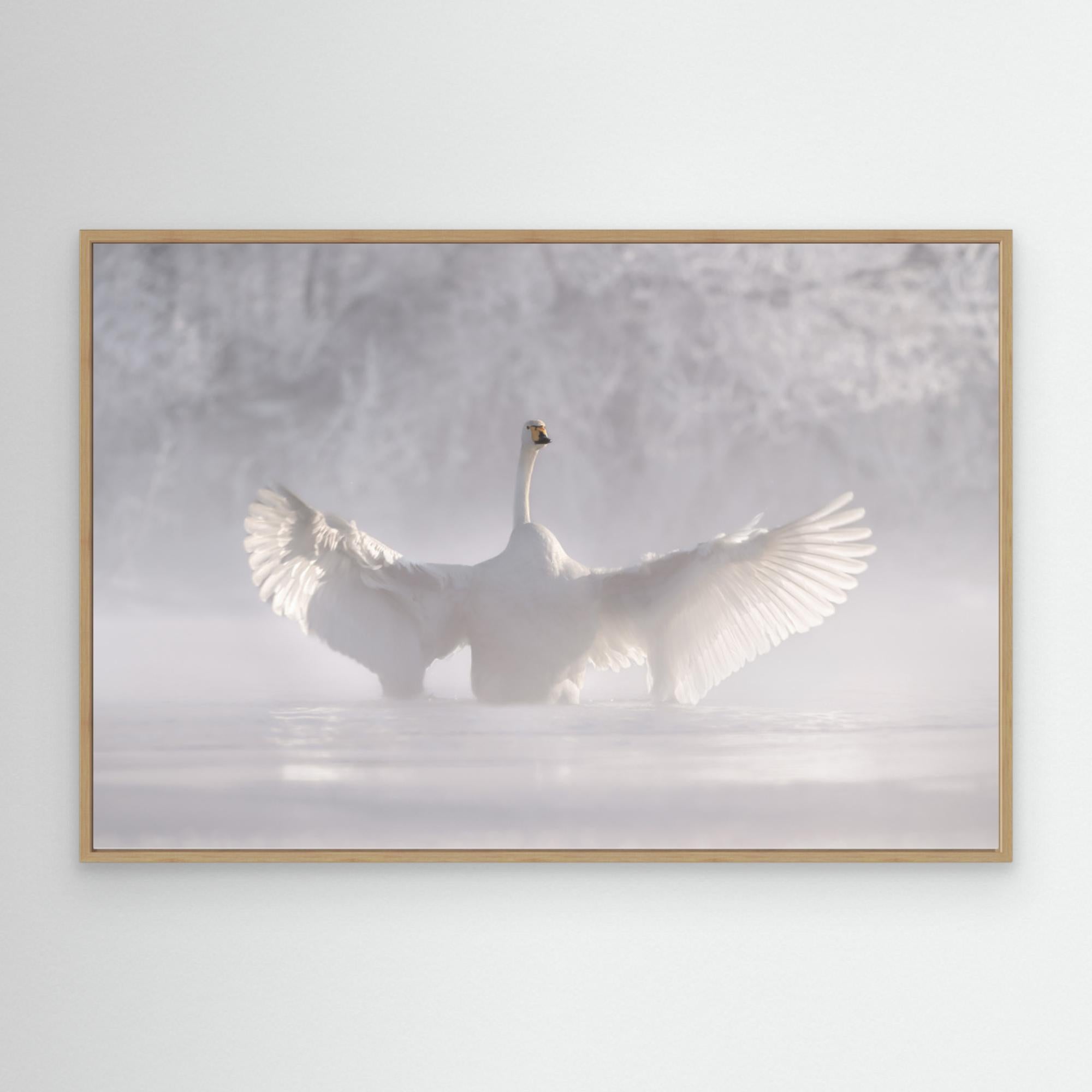 Winter watercolor by Olga Rudchenko Canvas