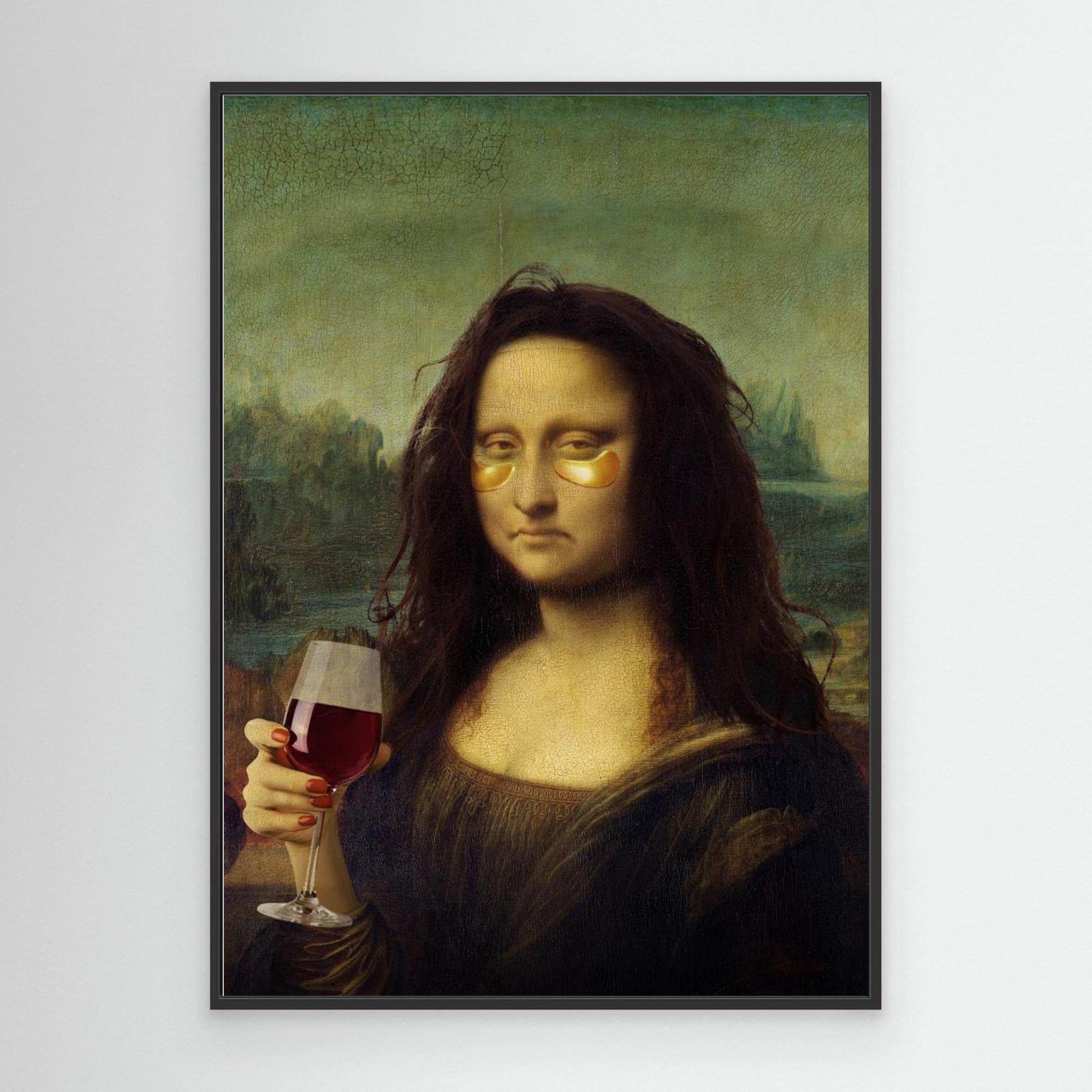 Monday Lisa by Artem Pozdniakov Canvas