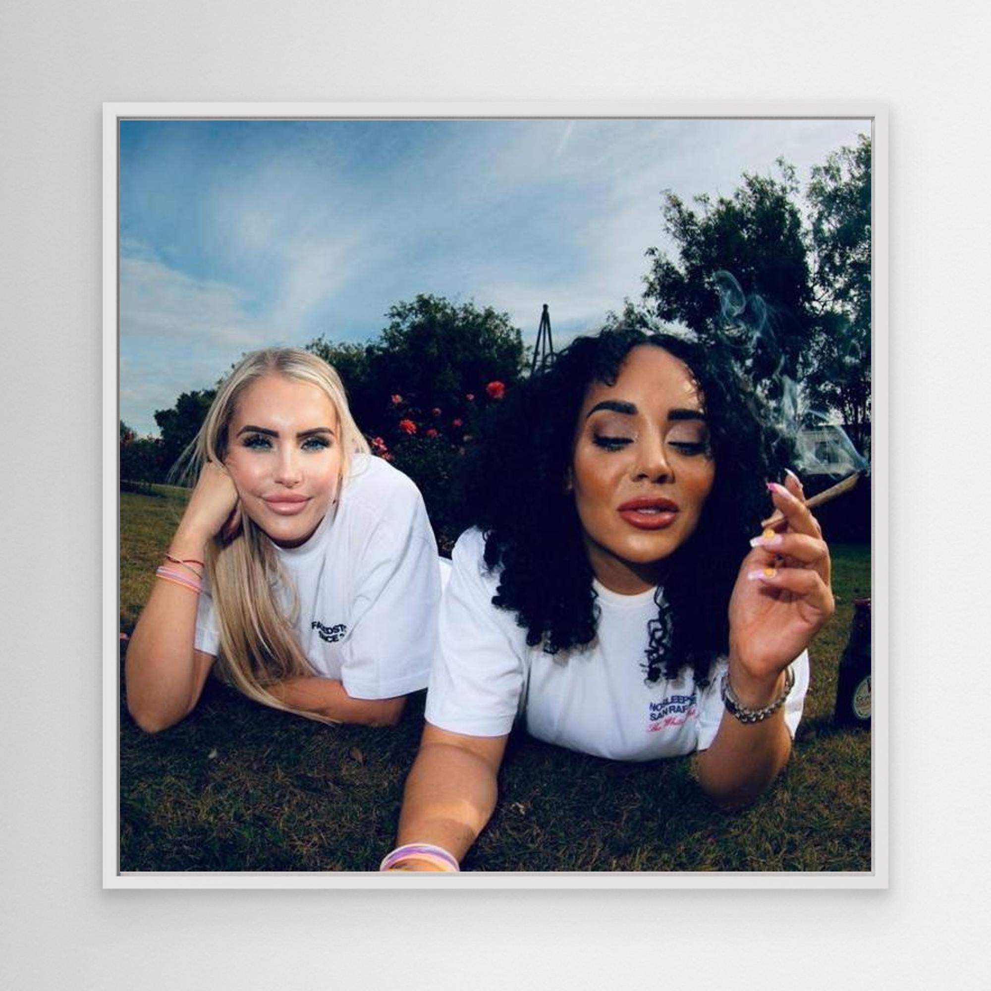 Day. since 1998 by Maddie Moor The Frame Gain Canvas 