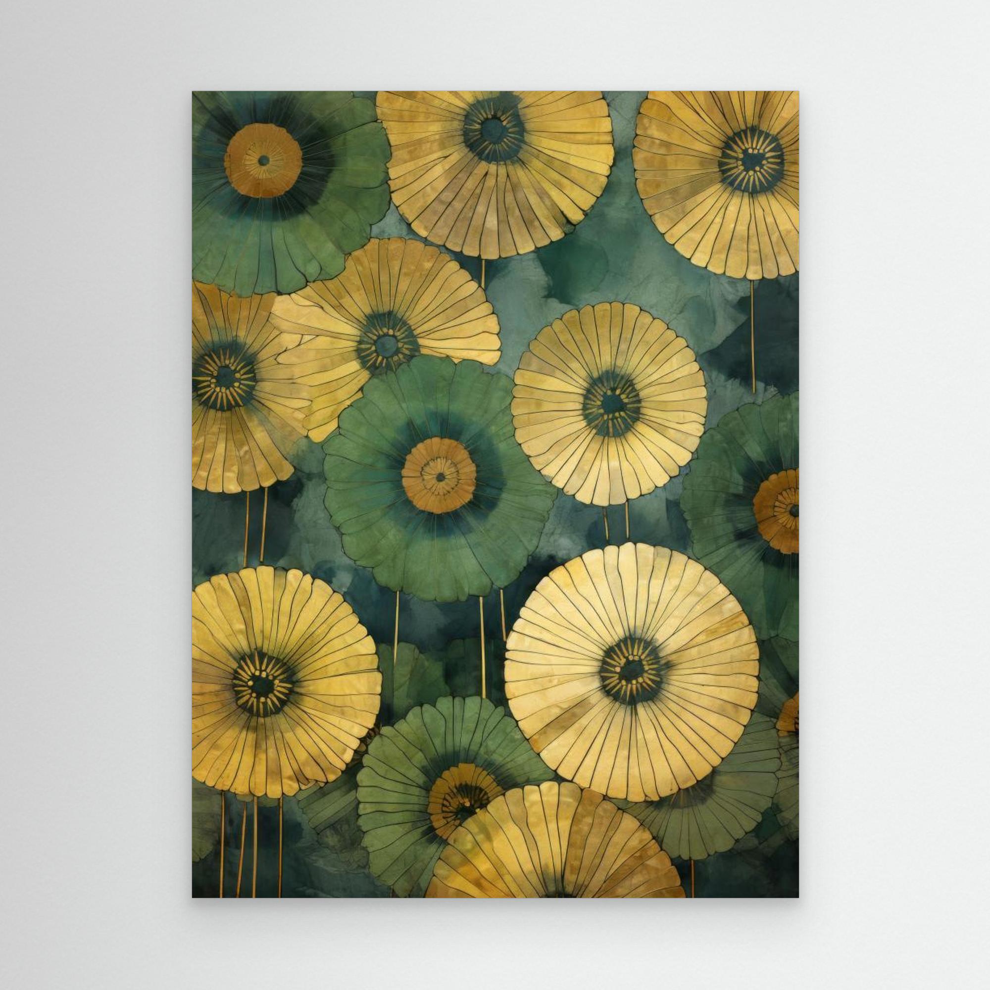 Poppies 14 by Bilge Paksoylu Canvas