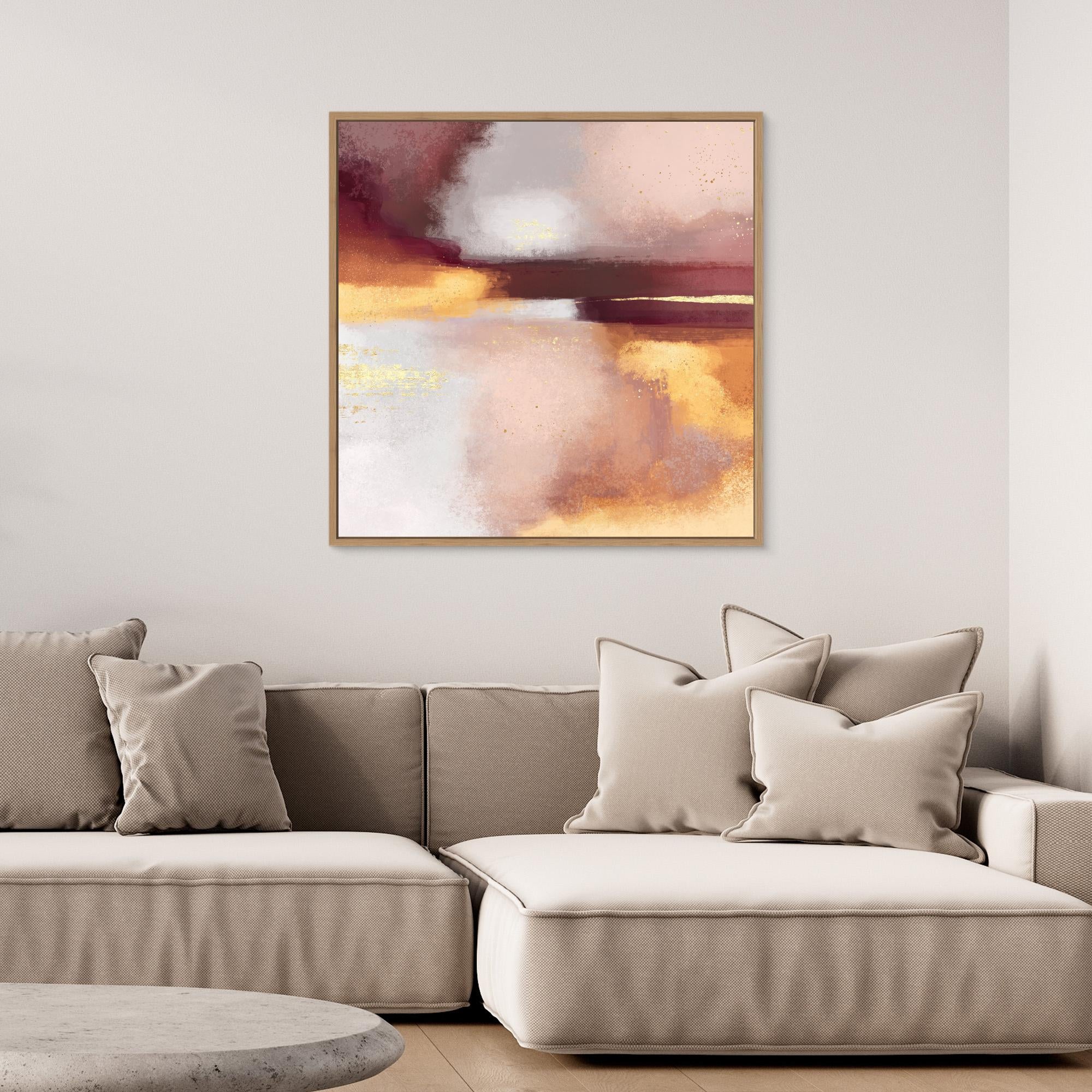 Burgundy Sunset by Elisabeth Fredriksson