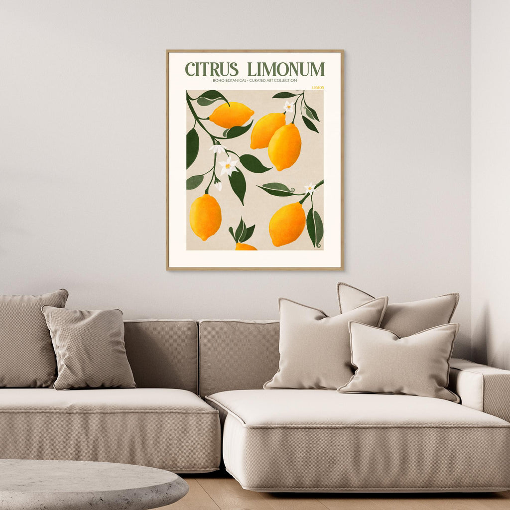Citrus Limonum - Lemon by Emel Tunaboylu