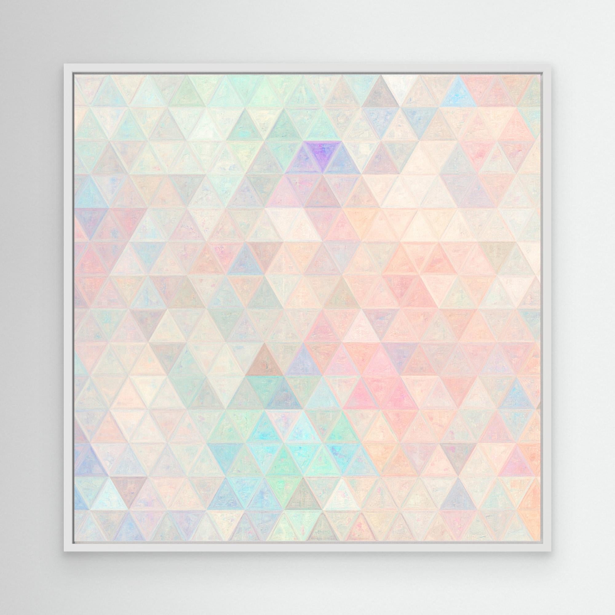 Mosaic Energy Art (92) by Justyna Jaszke Canvas