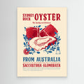 Oyster kitchen decor by Dion Gem Canvas