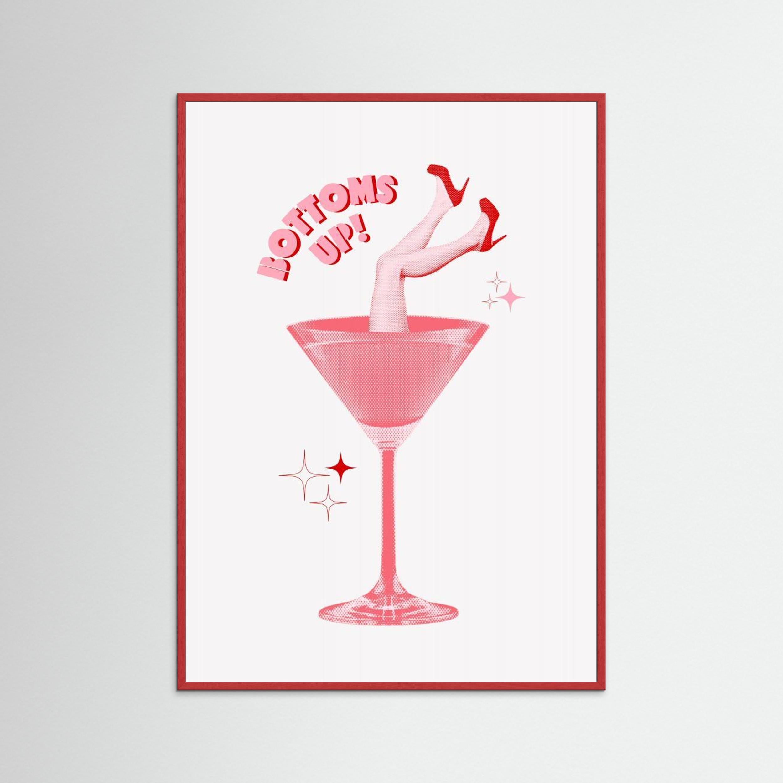 Bottoms up! by Athene Fritsch Fine Art Paper 