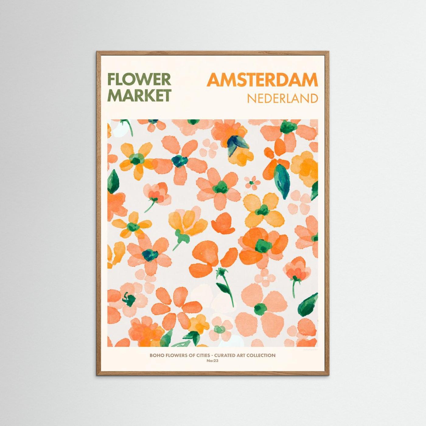 Amsterdam by Emel Tunaboylu Fine Art Paper