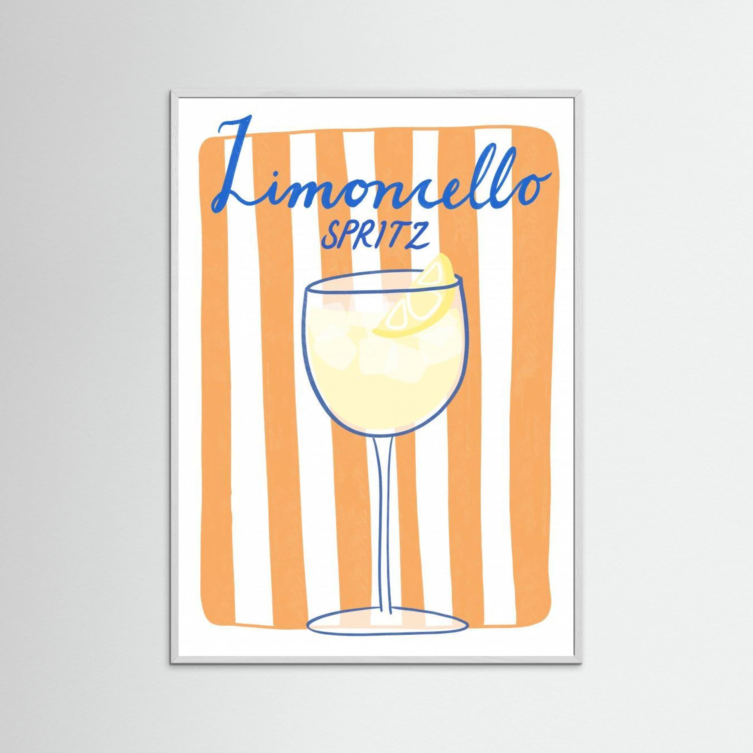 Limoncello spritz by Athene Fritsch Fine Art Paper 